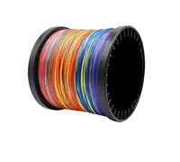X9 1000M Braided Fish Line 9 Strands Multi Color Multifilament Saltwater Strong PE Braid Wire(1.5-0.21mm-30LB)