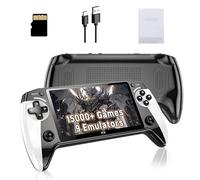 X9 Retro Portable Gaming Console, Handheld Emulator Games Console with Built in 15000+ Video Games 9 Emulators, 5.5 Inch HD Screen, Support Bluetooth & TV Output & E-book Function, 3D Joysticks