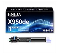 X950de Toner Cartridge, Compatible X950X2KG X950X2CG X950X2MG X950X2YG Toner Cartridges for Lexmark X950de X950dhe X950dte X952de X952dte X954de X954dhe Printer,Cyan-1 Pack