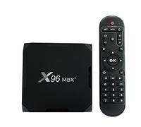 X96 Max Plus TV Box Amlogic S905X3 Android 9.0 Quad Core 4G 32G 2.4G/5G Dual WiFi LAN 1000M BT4.0 USB 3.0 4K HDR Box