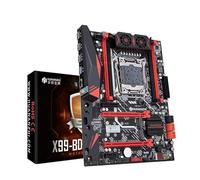 X99-BD3 HUANANZHI Gaming Motherboard, Support LGA 2011-3 Xeon E5 v3/v4 CPU, DDR3 1866MHz, 10-Layer PCB, NVMe & NGFF M.2, USB 3.0, Gigabit LAN