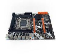 X99 Desktop Motherboard LGA 2011-3 for Intel Xeon E5 V3/V4, Core i7 Processors (ATX, DDR4 MAX 128GB, PCIe 3.0, NVME/NGFF M.2, Gigabit LAN) 8SATA2.0/2*PCI-E 16X Soft Routing Board