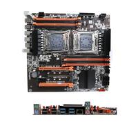 X99 Dual CPU Motherboard, ZX-DU99D4X8, V1.1 Slot, X99 Chip, Supports LGA 2011 and LGA 2011-3 CPUs, DDR4