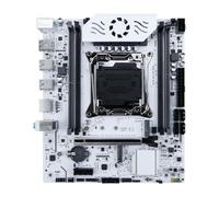 X99 Motherboard DDR4 LGA2011-3 with M slot 2 Supports C612 Chipset Dual channel DDR4 SATA 3.0 Wh-ite Cooling Armored Fan