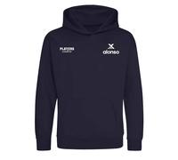 Xabi Alonso Logo Kids Hoodie - Navy / 5-6 years
