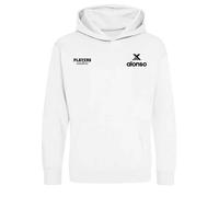 Xabi Alonso Logo Kids Hoodie - White / 5-6 years