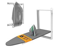 Xabitat Wall Mounted Ironing Board (Gray | With Holder)