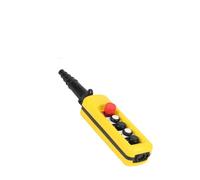 XAC-4713 One Speed Hoist Crane 4 Pushbuttons Pendant Control Station With Emergency Stop IDGTTLDF