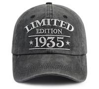 XacaYuerp 90th Birthday Gifts for Women Men, Limited Edition 1935 Party Decorations Baseball Cap, Funny 90 Years Retirement Gifts for Dad Mom Grandpa Grandma