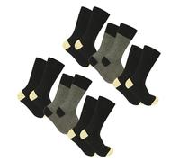 Xact Men's Bamboo Socks (3 or 6 Pairs) - Super Soft, Breathable, Antibacterial & Odour-Resistant - Sustainable Gift Boxed Socks for Men UK Size 7-11