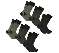 Xact Men's Bamboo Socks (3 or 6 Pairs) - Super Soft, Breathable, Antibacterial & Odour-Resistant - Sustainable Gift Boxed Socks for Men UK Size 7-11