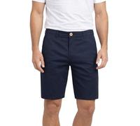Xact Men's Chino Shorts Stretch Cotton Smart Tailored Regular Fit Zip Fly Flat Front Summer Golf Work Casual UK