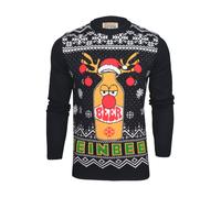 Xact Mens Christmas Jumper, Novelty Funny Naughty Theme