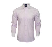 Xact Mens Club/ Penny Collar Shirt - White Contrast Collar & Cuffs