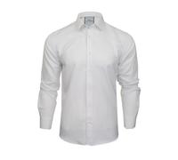 Xact Mens Club/ Penny Collar Shirt - White Contrast Collar & Cuffs