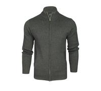 Xact Mens Cotton Rich Full Zip Cardigan Jumper