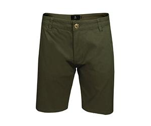 Xact Men's Cotton Stretch Chino Shorts (Khaki) 36