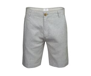 Xact Mens Linen 9 Inch Tailored Chino Shorts, Regular Fit