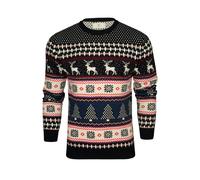 Xact Mens Nordic Fairisle Crew Neck Christmas Jumper