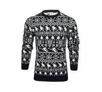 Xact Mens Nordic Reindeer Xmas / Christmas Jumper