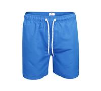 Xact Men's Swim Surfing Board Shorts, Mesh Brief Lining, Quick Dry (Directoire Blue) M