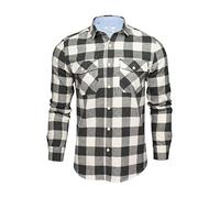 Xact Mens Soft Flannel Buffalo Check Shirt, Long Sleeved, Regular Fit