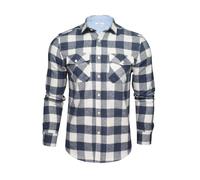 Xact Mens Soft Flannel Buffalo Check Shirt, Long Sleeved, Regular Fit