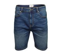 Xact Men's Stretch 10oz Denim Jean Shorts, Regular Fit, 5-Pocket Western with Zip Fly (Indigo Wash) 32