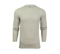Xact Men's Textured Cotton Jumper - Crew Neck, Lightweight Knit Sweater, Soft Feel, Ideal for Layering, Casual Smart Winter Autumn Pullover