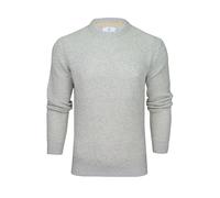 Xact Mens Twist Waffle Knit Crew Neck Jumper