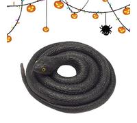 xadsiklan Toy Snake - 31.5Inch Simulation Snake | Garden Props to Keep Birds Away, April Fools' Day Pranks and Halloween Decoration