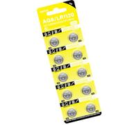XAGMODSHN 10 Pieces LR1120 Alkaline Button Batteries 1.5V Capacity Replacement AG8/CX191/D381 For Various Electronic Devices