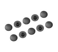 XAGMODSHN 10Pcs Dustproof Headsets Lid Black Rubber Screw Covers Dustproof Bicycles Part Proof Decorative