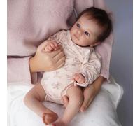 XAGMODSHN 18in Life Like Reborns Dolls Toy Figure Interactive Toy Cloth Body That Looks Real With Eyes Open Nurturing