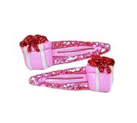 XAGMODSHN 1Pair Lovely Christmas Hair Clip For Women And Girls Nonslip Designs Hair Barrettes For Christmas Festival Celebrations