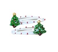 XAGMODSHN 1Pair Lovely Christmas Hair Clip For Women And Girls Nonslip Designs Hair Barrettes For Christmas Festival Celebrations