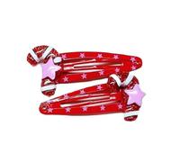 XAGMODSHN 1Pair Lovely Christmas Hair Clip For Women And Girls Nonslip Designs Hair Barrettes For Christmas Festival Celebrations