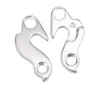 XAGMODSHN 1pair Road Bike Frame Gear Tail Hook Bicycles Lugs Transmission Hooks Aluminum Alloys Bikes Rear Derailleur Hanger Universals Dropout Frame Hook