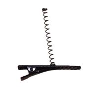 XAGMODSHN 1Pc/10Pcs Plain Hair Clip Bride Blanks Headpieces with Spring Photo Props Black Plain Hair Clip Blanks Grip