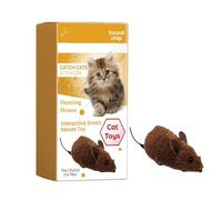 XAGMODSHN 1pc/2pcs Cloth Toy Training Interactively For Funny Cats Scratch Training Game Pull&Back Moving For Indoor Cats Interactively With Sound