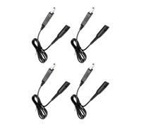 XAGMODSHN 2 Pack Braided USB Charging Cables For Electric Shavers Fast 1.2M Cord With Reinforced Ends Travel-Friendly Cable