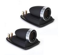 XAGMODSHN 2Pcs Sound Component Loudspeaker Advanced Air Motion Technology Corded Transmission Function 50KHz Frequency Ribbon Tweeter