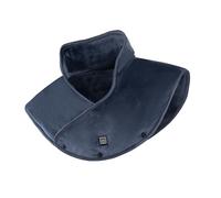 XAGMODSHN 3 Zone Heated Scarf for Neck Shoulder Back Soft Fleece Fabric Adjustable Temperature Control USB Rechargeable Heated Scarf