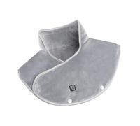 XAGMODSHN 3 Zone Heated Scarf for Neck Shoulder Back Soft Fleece Fabric Adjustable Temperature Control USB Rechargeable Heated Scarf