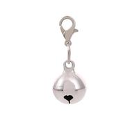 XAGMODSHN 30Pcs Clear Ringing Pet Bells for Dogs Cats with Clasp Indoor Outdoor Fashion Decor Pet Collar Bells