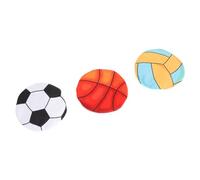 XAGMODSHN 3PCS Plush Cat Crinkle Toy Filled Catmint Round Shape Playing Toy for Cat Interactive Crinkle Cat Indoor Cuddling Toy