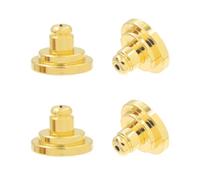 XAGMODSHN 4Pcs Portable Earring Backs for Studs Ear Pendant Replacement Backings Fall Protections Designs Ear Rings Backing Stopper for Earring Post