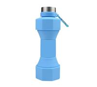 XAGMODSHN 650ml Fashion Shaped Sport Water Bottle Water Bottle Foldable Food Grade Silicone Folding Shape