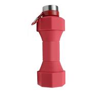 XAGMODSHN 650ml Fashion Shaped Sport Water Bottle Water Bottle Foldable Food Grade Silicone Folding Shape