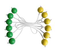 XAGMODSHN 6Pcs Hard Golfs Training Ball Replacement Ladders Toss Game Outdoor Lawns Yard Golfs Throwing Easy To Use Game Yard Golf Throwing